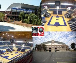 yapboz Pavilion Halkapınar Salonu Atatürk Spor Spor Kompleksi İzmir (FIBA Türkiye&#039;nin 2010 Dünya Basketbol Şampiyonası)